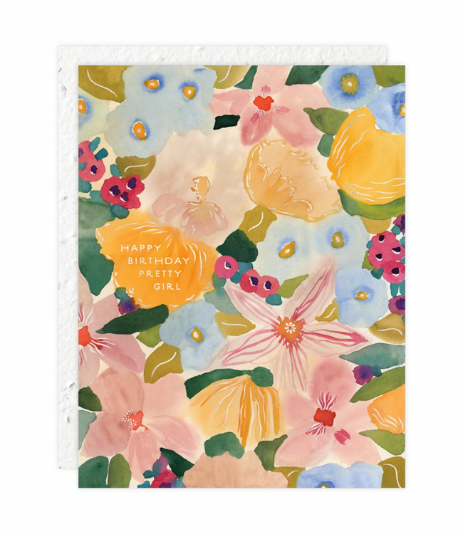 Floral Abundance Birthday Card