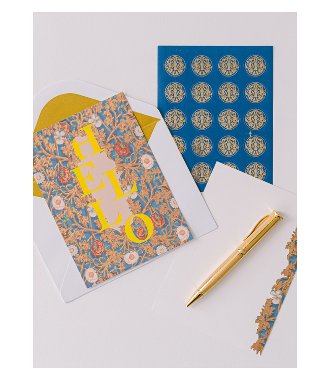Blue Illumination Luxury Stationery Set