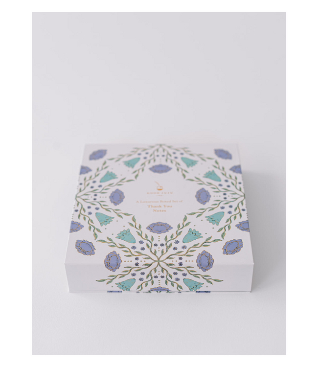 Folk Pattern Luxury Thank You Set