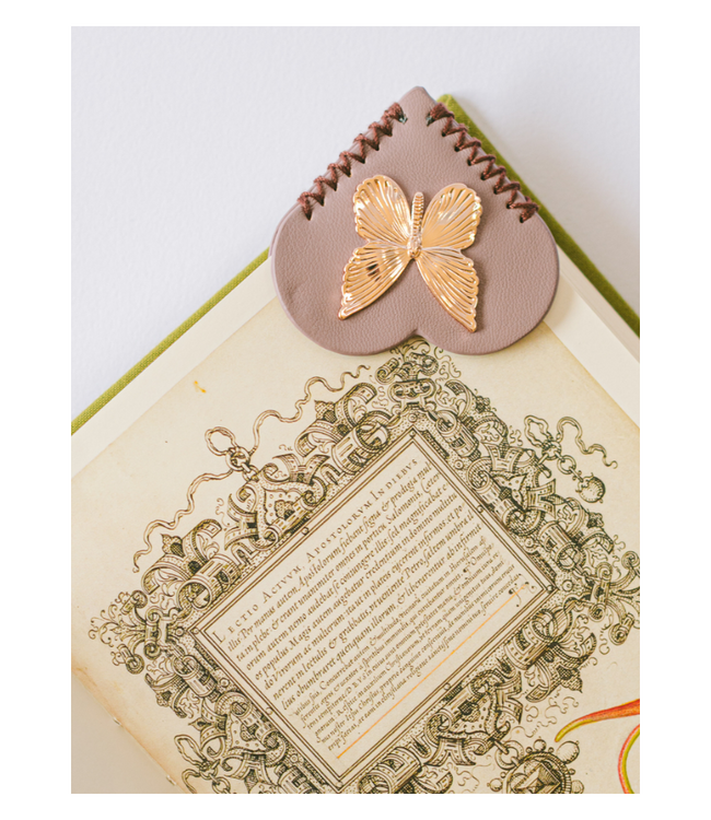Gold Charm Corner Bookmark Set of 2