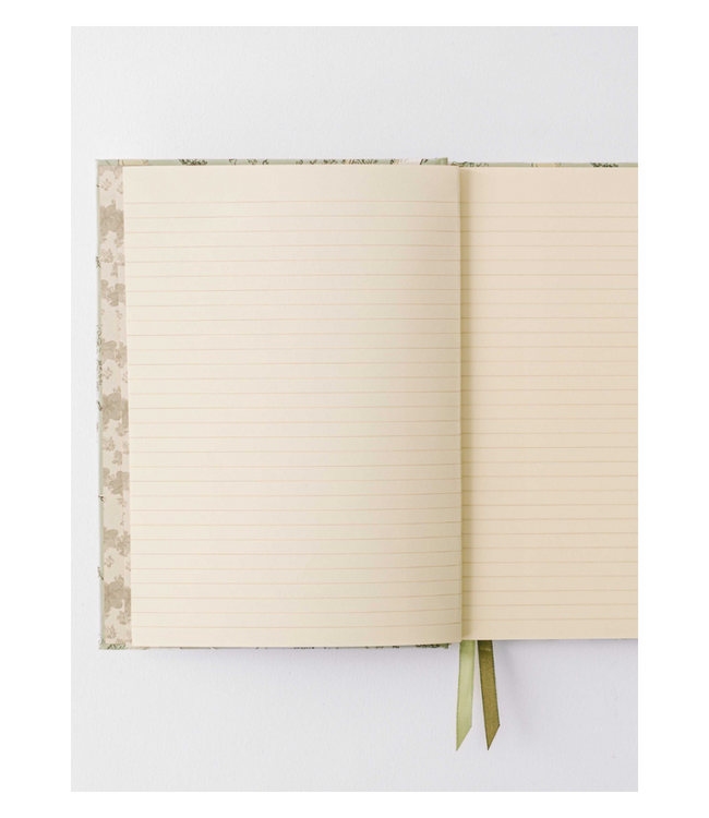 Swan Dance Toile Hardcover Notebook