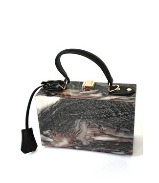 Sea Lily Marble Box Bag