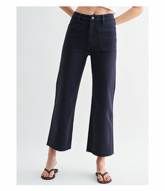Mica Denim Margot Wide Leg Crop Denim