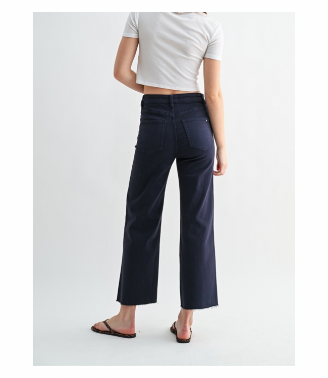 Margot Wide Leg Crop Denim