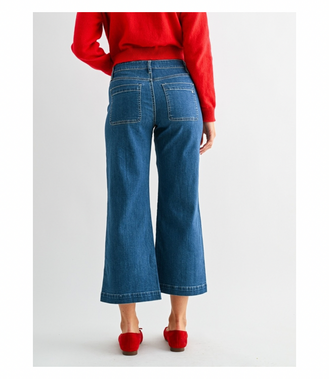 Monica Mid-Rise Crop Jeans