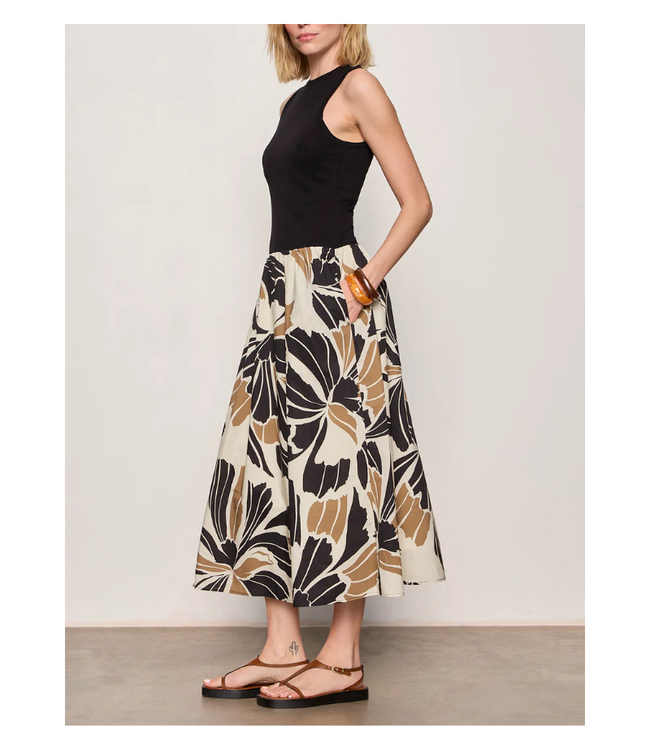 Sandbar Mix Media Dress