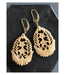 David Aubrey Jewelry Hand Carved Earrings