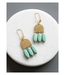 David Aubrey Jewelry Turquoise Geometric Earrings