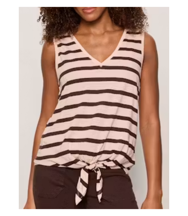 V Neck Tie Tank