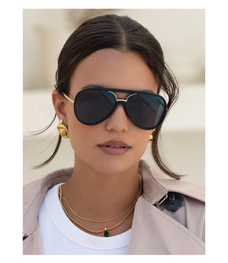 Shay Aviator Sunglasses