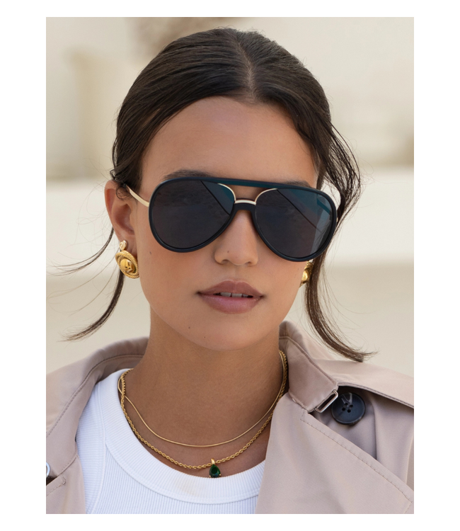 Shay Aviator Sunglasses