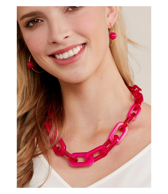 Alice Necklace Pink