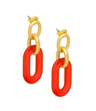 Candace Earring Red
