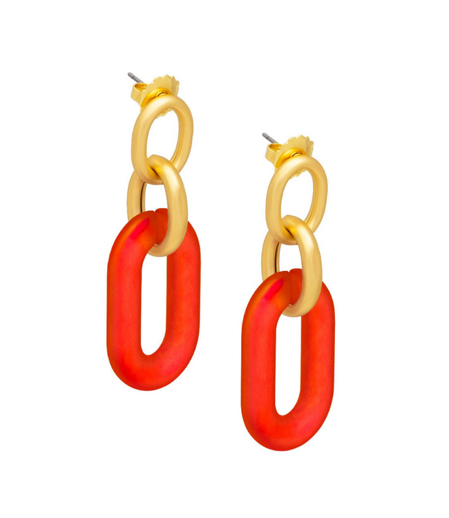 Candace Earring Red