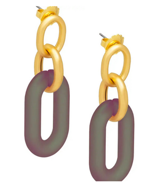 Candace Earrings Black