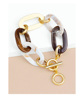 ZENZII Isla Bracelet Beige