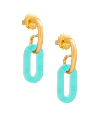 Lauren Earrings Blue