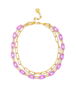 ZENZII Lenna Necklace  Lavender