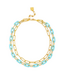 ZENZII Lenna Necklace Bright Blue