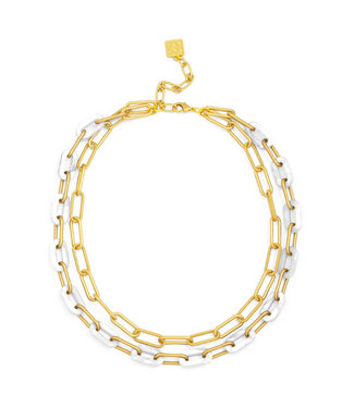ZENZII Lenna Necklace White