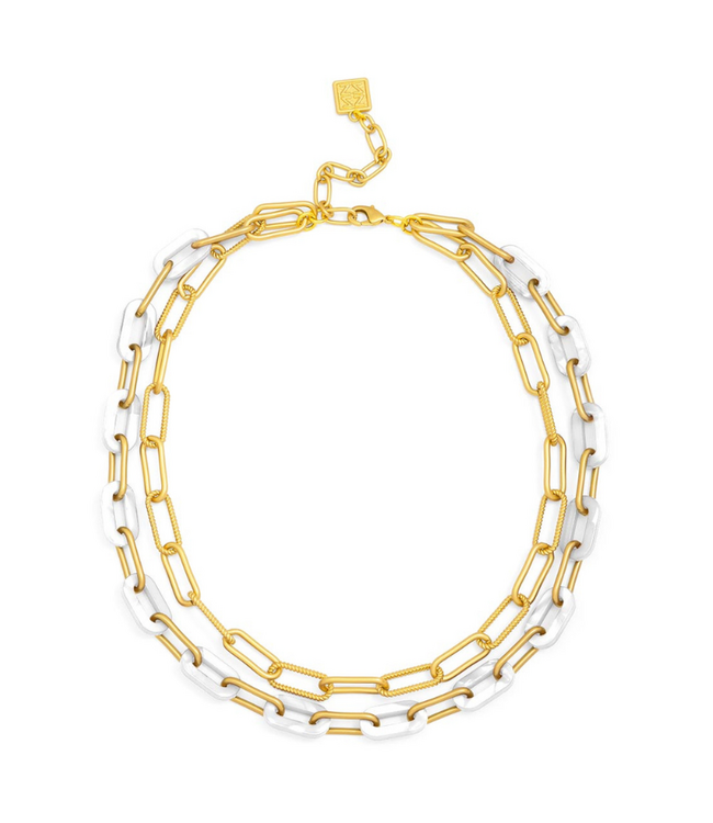 Lenna Necklace White