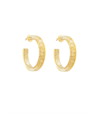 Madison Hoop Earrings Gold