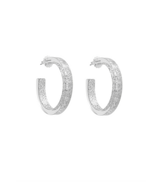 Madison Hoop Earrings SIlver