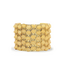 Karine Sultan Beige Confetti Cuff Bracelet