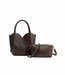 Melie Bianco Tulip Bag-Chocolate