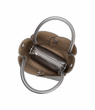 Melie Bianco Tulip Bag- Pewter