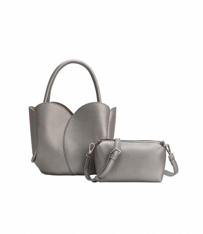 Tulip Bag- Pewter