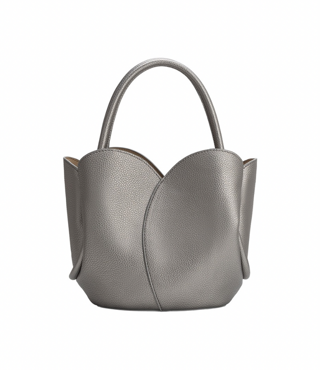 Tulip Bag- Pewter