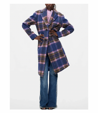 Desigual Checkered Coat