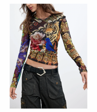 Desigual LaCroix Lion Top