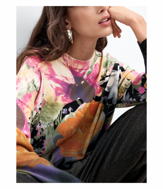 LaCroix Rose Degrade Sweater