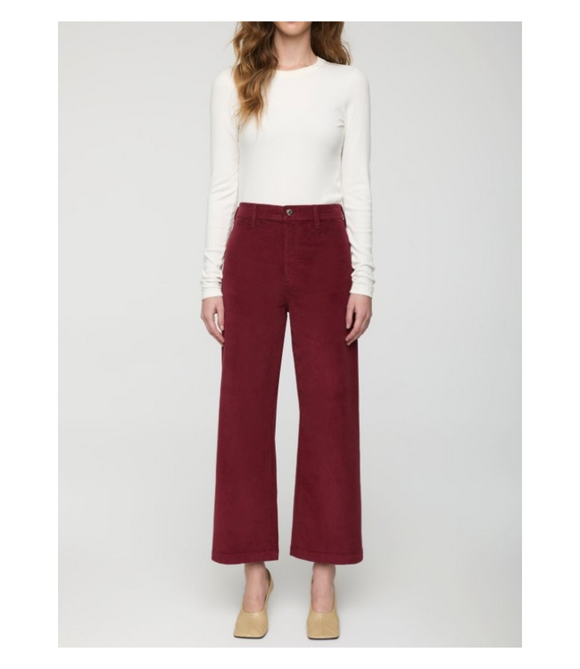 PENNY CROP HIGH RISE WIDE LEG CROP