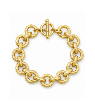 Karine Sultan Luxurious Link Bracelet - 24K Gold Plated
