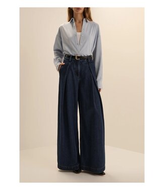 Favorite Daughter The Denim Pleats For Days Pant