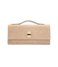 Favorite Daughter The Suede Heirloom Clutch-Taupe