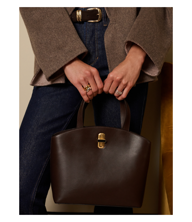 The Heirloom Everyday Tote - Chocolate