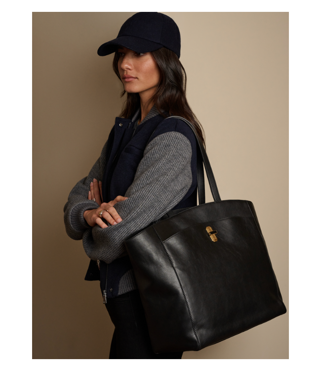 The Heirloom Large Tote - Black
