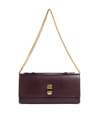 Favorite Daughter The Heirloom Clutch - Cherry Lacquer