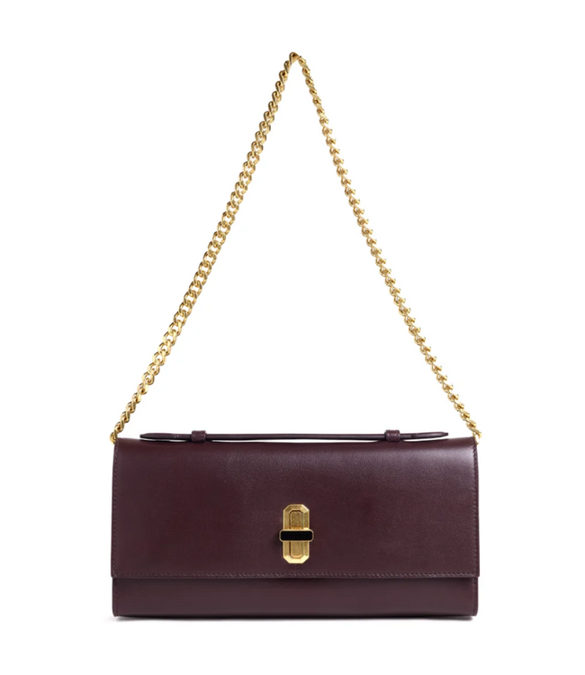 The Heirloom Clutch - Cherry Lacquer