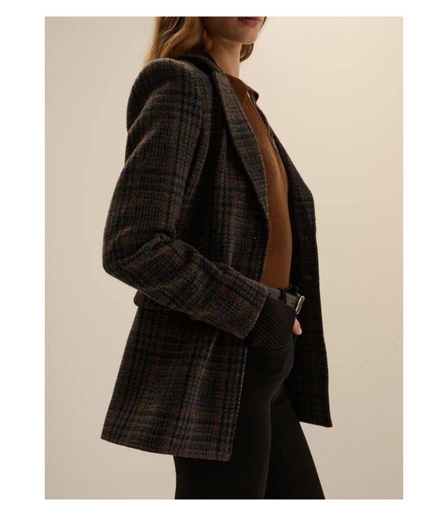 The Plaid City Blazer