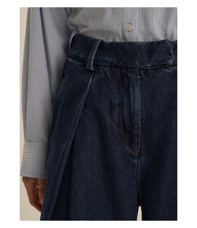 The Denim Pleats For Days Pant