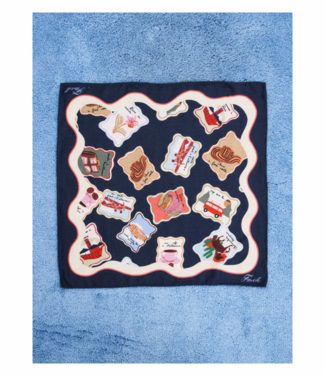 FRNCH Stamp Scarf
