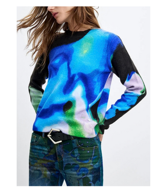 Desigual Clouds Sweater