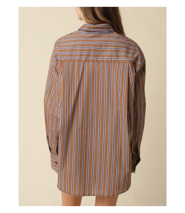 Hunter Stripe Oversized Shirt