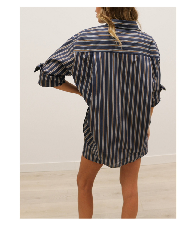 Hunter Stripe Oversized Shirt