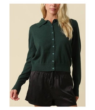 Eloise Collared Knit Cardigan